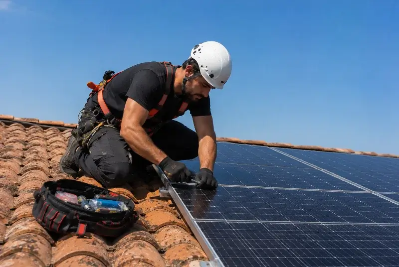 Maintenance et monitoring de panneaux solaires à Saint-Paul-de-Serre