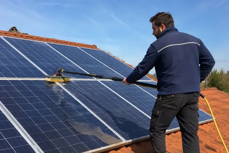 Nettoyage et entretien de panneaux solaires à Saint-Paul-de-Serre